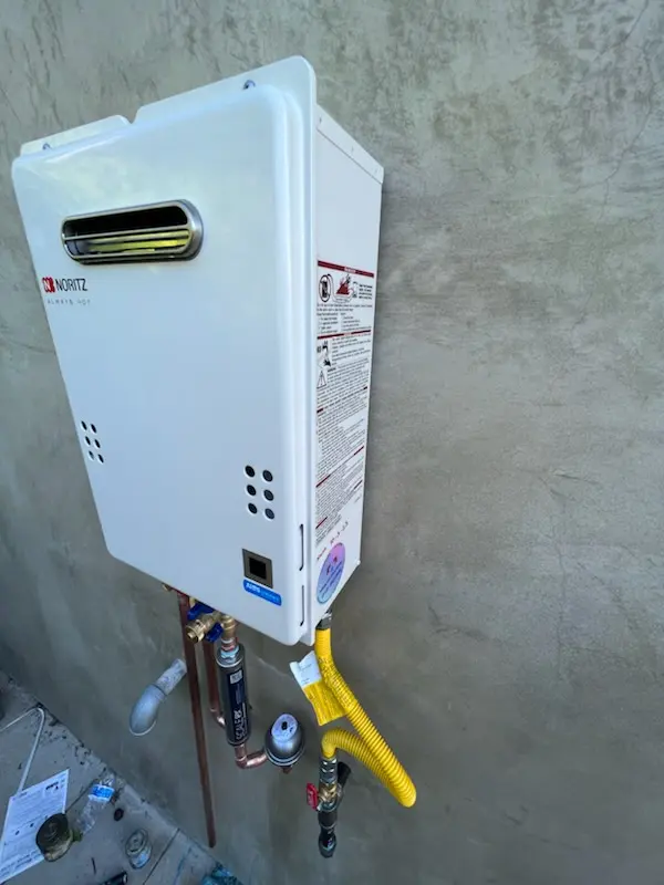 Tankless water heater installation for Westminster homes